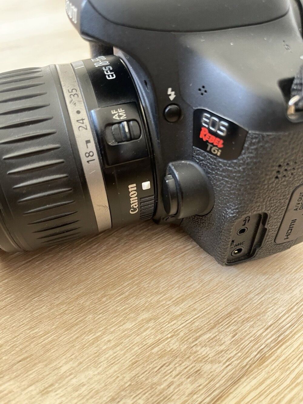Canon EOS T6i 24.2MP Digital SLR Camera, 18-55mm f/3.5-5.6 IS STM - Picture 4 of 16